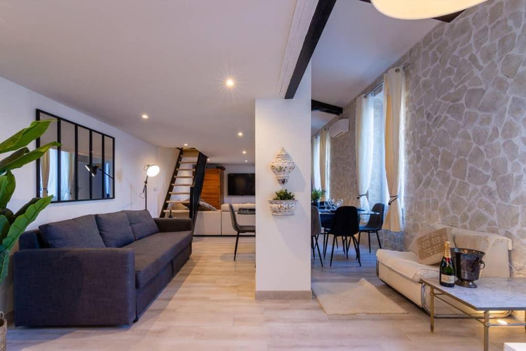 Penthouse Loft 5Min Palais Des Festivals And Beach Terrace View On Castle Канны Экстерьер фото